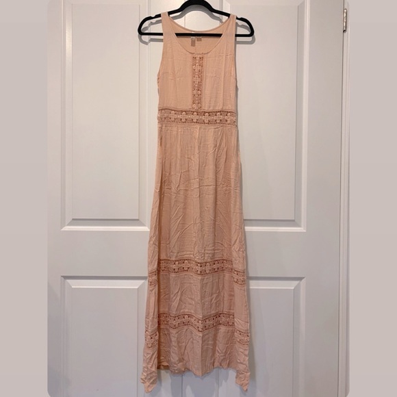 Pale Pink Maxi Dress - Picture 1 of 4